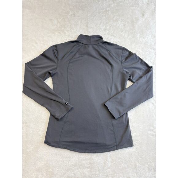 Kerrits grey mock neck long sleeve base layer with pockets-M - Picture 8 of 9